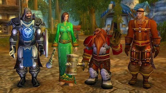 postavy kluků ve wow